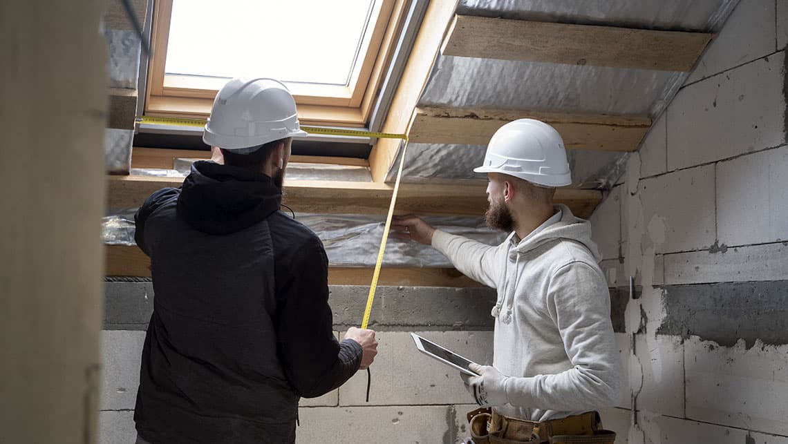Travaux d'isolation thermique
